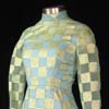 checker board paptter dress